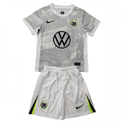 Ensemble Maillot VfL Wolfsburg Exterieur 2025-26 Enfant Ensemble Maillot VfL Wolfsburg Exterieur 2025-26 Enfant